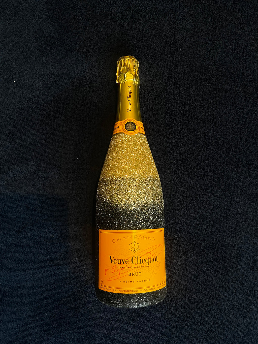 750ml Veuve Clicquot + Glass